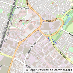 Map of Welwyn Garden City, Hertfordshire