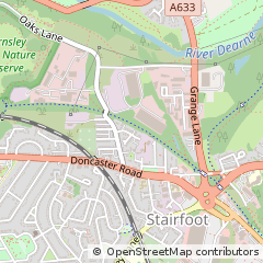 Map of Barnsley