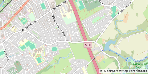 Map of Manchester