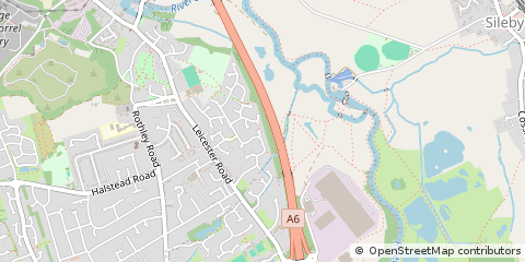 Map of Loughborough
