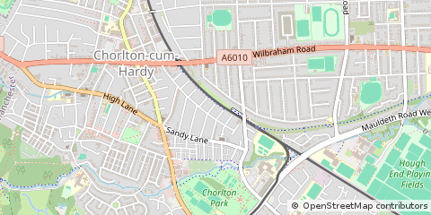 Map of Manchester