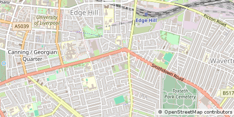 Map of Liverpool