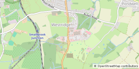 Map of Ryde, Isle of Wight