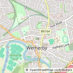Map of West Yorkshire