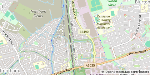 Map of Stoke-on-Trent