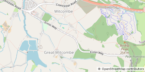 Map of Gloucester, Gloucestershire