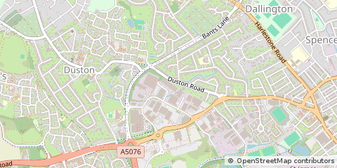Map of Northampton