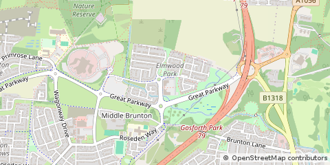 Map of Newcastle Upon Tyne