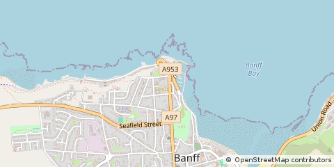 Map of Banff