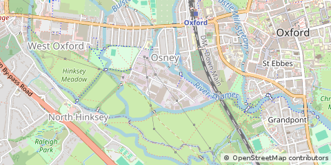 Map of Oxford