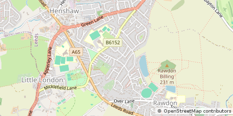 Map of Leeds