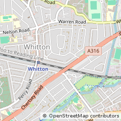 Map of Twickenham