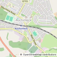 Map of Cumnock, Ayrshire