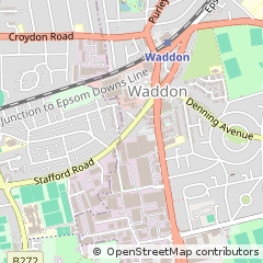 Map of Croydon
