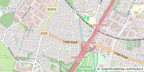 Map of Hampshire