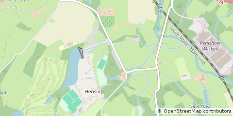 Map of Pontyclun