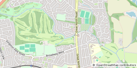 Map of Newcastle Upon Tyne
