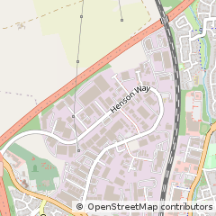 Map of Kettering, Northamptonshire