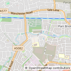 Map of Manchester, Greater Manchester