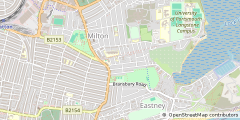 Map of Southsea, Portsmouth