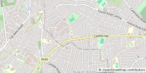 Map of Nottingham