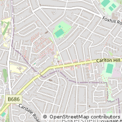 Map of Nottingham