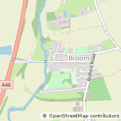 Map of Alcester, Warwickshire