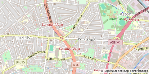 Map of West Midlands