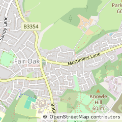 Map of Eastleigh, Hampshire