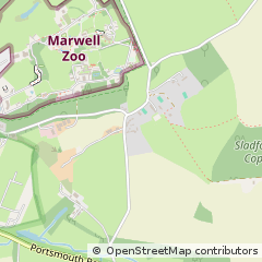 Map of Winchester, Hampshire