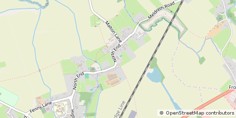 Map of Meldreth