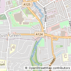 Map of Romford