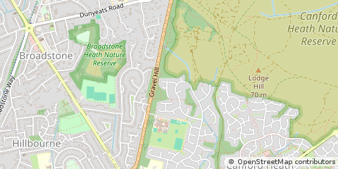 Map of Poole