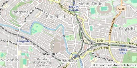 Map of Glasgow