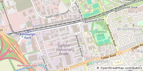 Map of Edinburgh