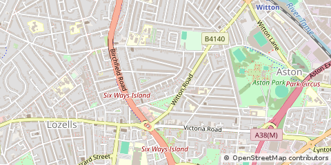 Map of Birmingham