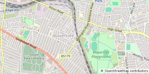 Map of Liverpool