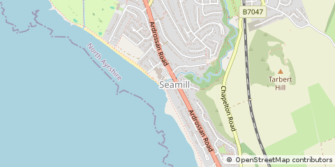 Map of Ayrshire