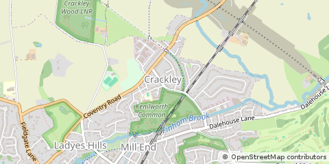 Map of Kenilworth