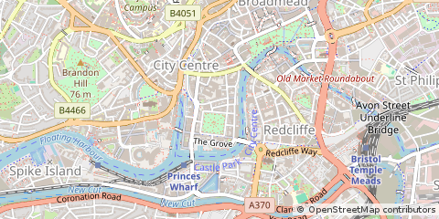 Map of Bristol