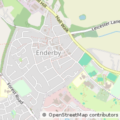 Map of Leicester