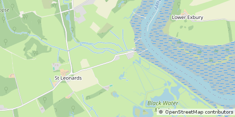 Map of Brockenhurst, Hampshire