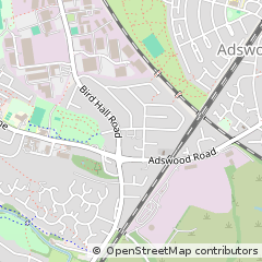 Map of Stockport, Cheshire