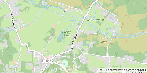 Map of Ringwood, Hampshire