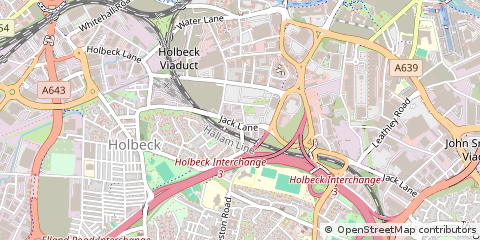 Map of Leeds