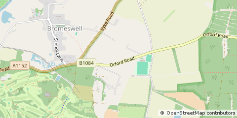 Map of Woodbridge
