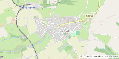 Map of Yelverton, Devon