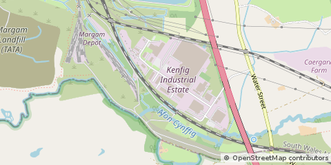 Map of Port Talbot
