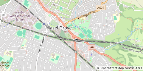 Map of Stockport