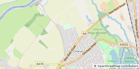 Map of Reading